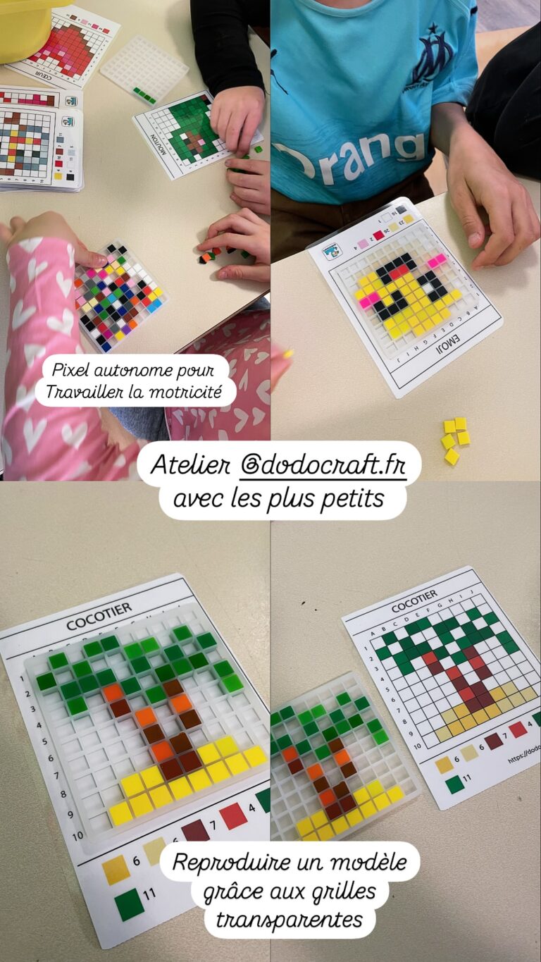 Atelier pixel art école