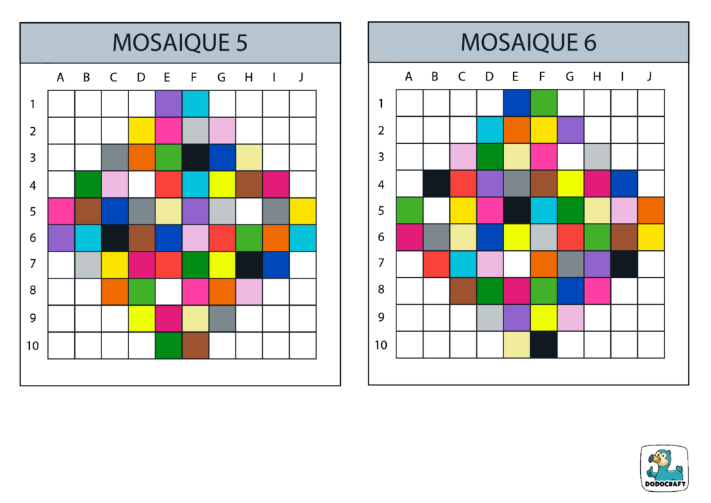 Mosaïques difficiles