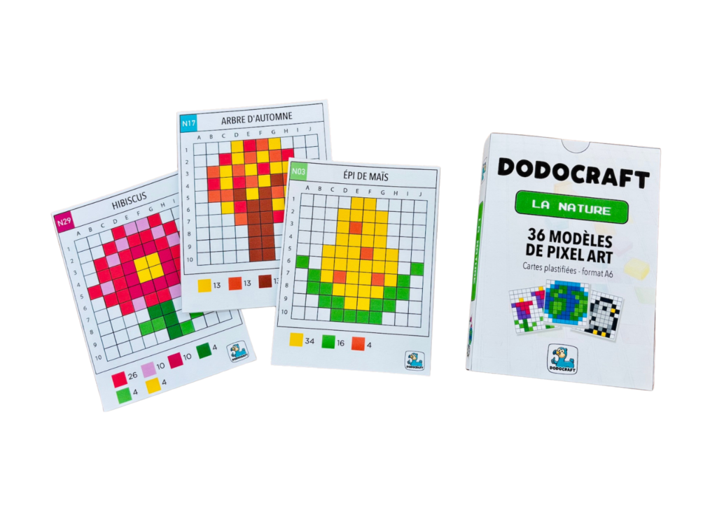 Carte Pixel Art – 36 Modelli Natura